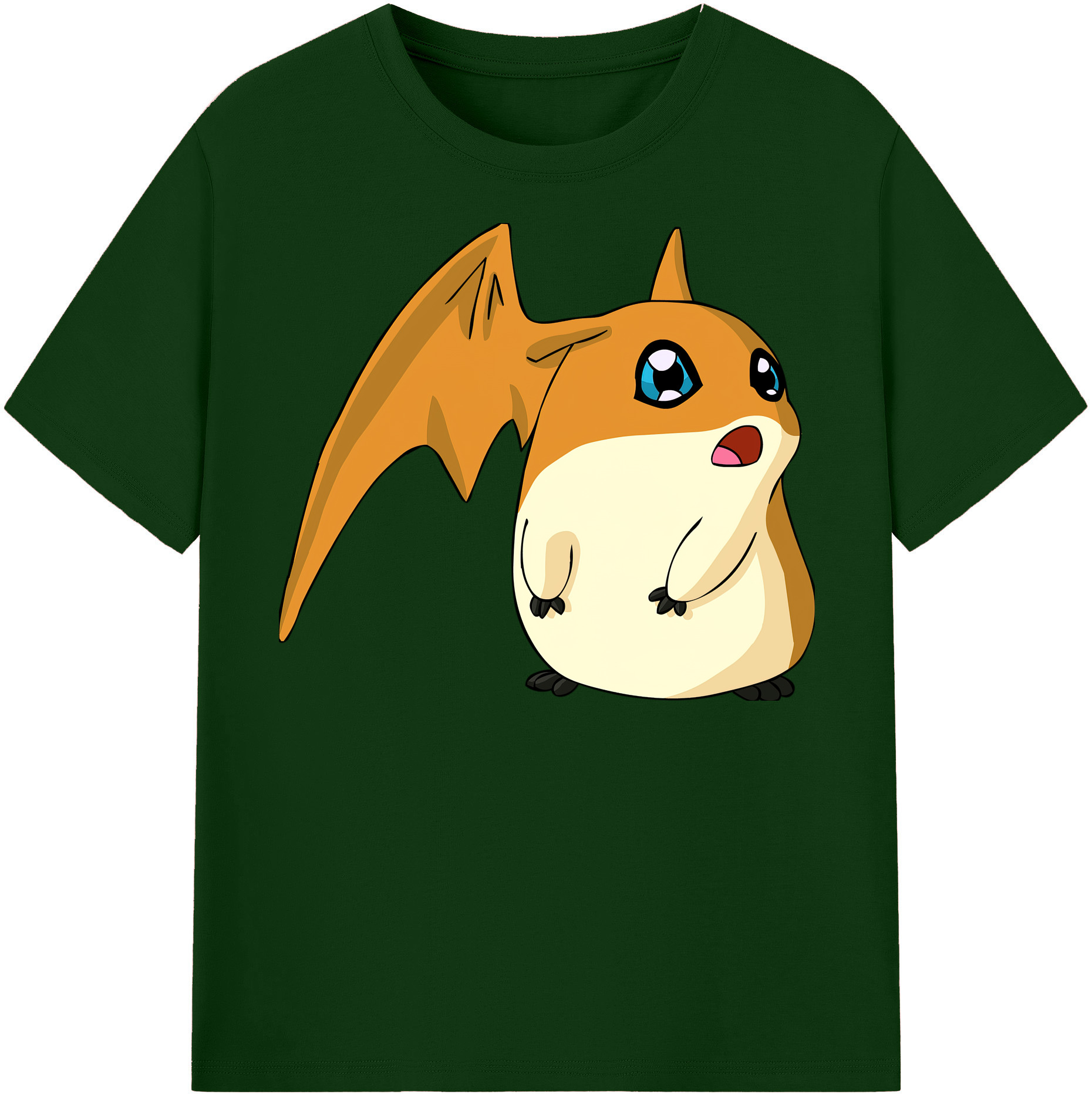 （画像用） Digimon デジタルモンスター/デジモン 綿100％半袖Tシャツ（フロントプリント）